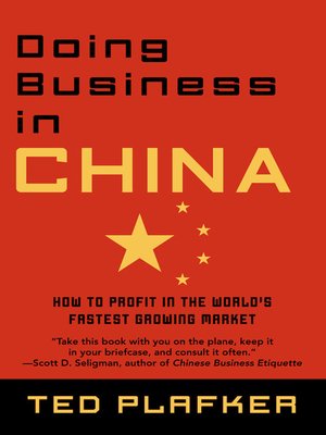 cover image of Doing Business In China